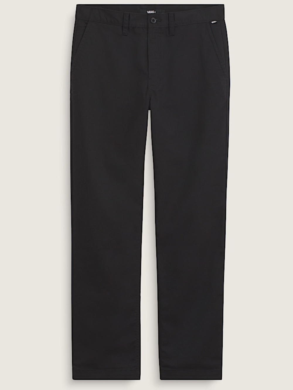 Vans Authentic Chino Straight Pants Men's Black Casual 34 x 32 work business